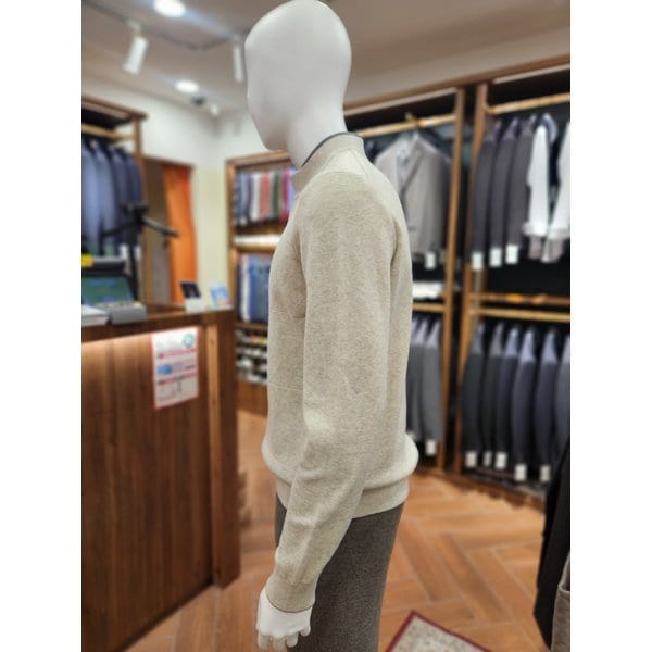 [여주점] 코오롱 브렌우드 남성 워셔블 레이어드 셔츠 니트 BRWAX25151IVX GYX NYX BRX