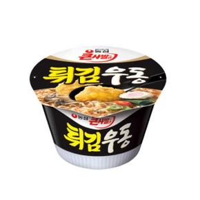 /오피스큐 농심 큰사발면 튀김우동 16개 BOX