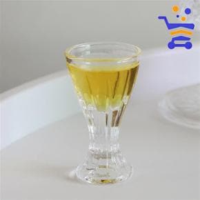 트로피 가정용 미니 소주잔 유리 술잔 10ml 업소용 카페 감성 술잔