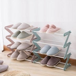 파스텔 신발장 DIY 조립식 신발 정리대 정리함 실내화 거치대 보관함 슈즈랙 4단 5단