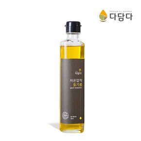 국산100% 원적외선으로 볶은 저온압착 들기름200ml