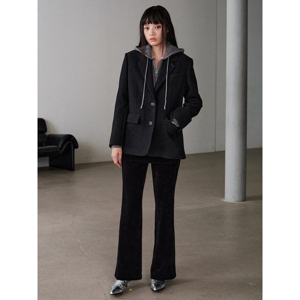 Back Detail Tailored Jacket  Ash (KE5X30M134)