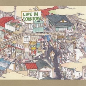 [LP]Makihara Noriyuki - Life In Downtown (180Gram) (게이트폴드 커버 일본 생산 한정반) [2Lp] / 마키하라 노리유키 - 라이프 인 다운타운 (180그램) (게이트폴드 커버