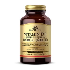 솔가 비타민D3 Vitamin D3 10mcg 400IU 250소프트겔