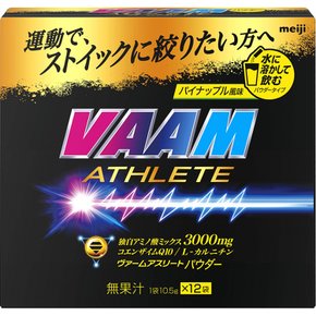 나이트 (VAAM) 애슬리트 파인애플 플레이버 10.5g x 12포 메이지