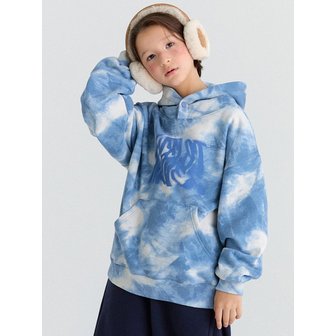 오실롯주니어 E22 기모 트위스터 후드 (블루)