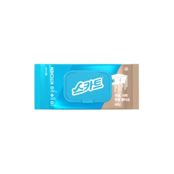 [쓱7클럽]스카트 주방, 식탁 티슈 40매