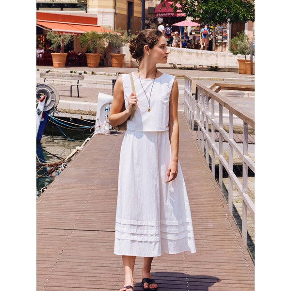 Noah Dress White