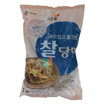 제이큐 소면 가공식품 FOOD-CJ 이츠웰 찰당면 1kg