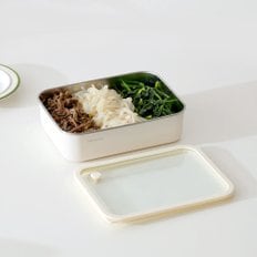 전자렌지 가능! 무연마 모노테일 세보리 스텐 304 전자렌지 보관용기 1900ml