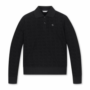 JACQUARD POLO SHIRTS_NLTBA23602BKX