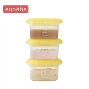 실리콘 이유식용기 150ml 3P/ 이유식그릇/식기/이유식보관/초기이유식준비물