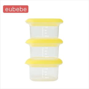 실리콘 이유식용기 150ml 3P/ 이유식그릇/식기/이유식보관/초기이유식준비물