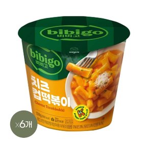 비비고 치즈 컵떡볶이 108g x6개