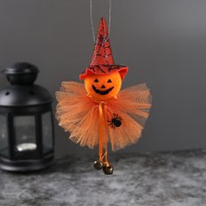 리빙다 할로윈 장식 걸이 방울 호박 소품 용품 공포 인테리어