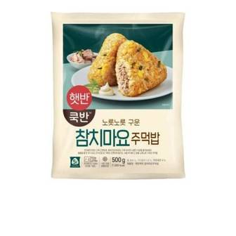  CJ 햇반 쿡반 참치마요주먹밥 500g 4개