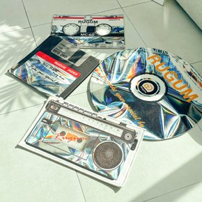 Y2K 레트로 빈티지 소프티 발수 발매트