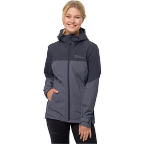 독일 잭 울프스킨 여자 레인자켓 바람막이 1902416 Jack Wolfskin Weiltal Womens 2L Jacket W W