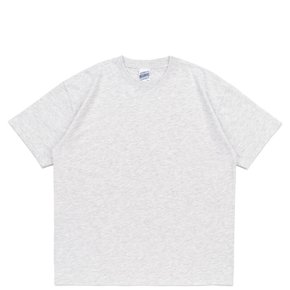 비캔버스 18수 반팔 라운드 라이트멜란지