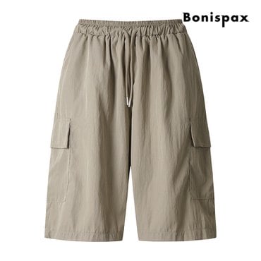 보니스팍스 미디 카고 밴딩 팬츠 (XP4PT013M0)