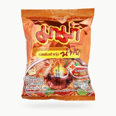 마마 쉬림프 톰윤 인스턴트 누들 55g 크리미 톰얌꿍 태국 라면