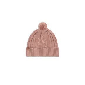 [15%할인+S머니1만원] Blush Pink Ski Chalet Beanie (블러쉬 핑크 - 스키 샬레 비니)