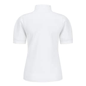(골프양말증정) FW 여성 리본 포인트 하이넥 티셔츠(821D3TO104)