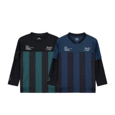 네파키즈 25SS  KL33004 래시가드 클럽 레이어드 티셔츠