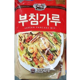  업소용 식당 분식 식자재 식재료 백설 부침가루 2Kg (W63AF43)