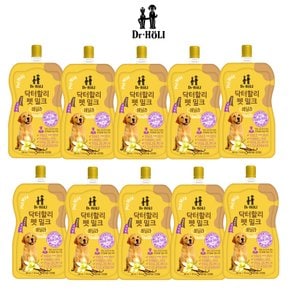 닥터할리 펫밀크 200ml 10팩 바닐라 CAT/DOG 겸용