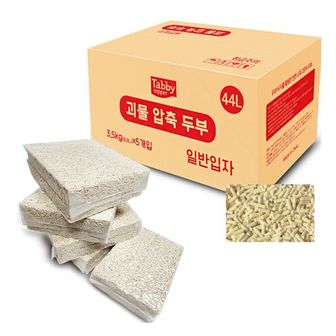 제이큐 생활모음 괴물 압축 두부모래 44L 3.5kg 5개입