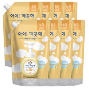 아이깨끗해 순 600ml 캡형 리필 x 8개 (box)