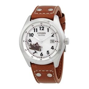 4199292 Citizen Mickey Aviator Ivory Dial Mens Watch