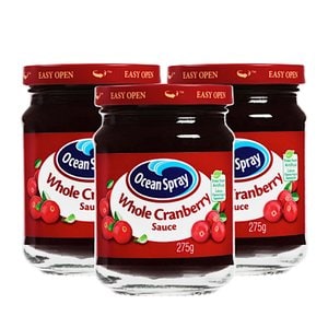  오션스프레이 홀 크렌베리 소스 Ocean Spray Whole Cranberry Sauce 275g 3개