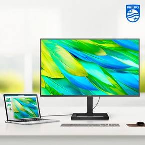 27E1N1300 USB-C 4면 보더리스 100 높낮이 무결점 모니터