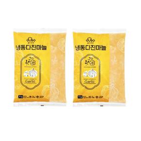 편리한 가성비 좋은 다진마늘 2kg 업소용 대용량 마늘 간마늘 (S41247298)