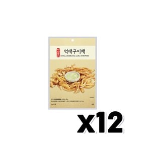 먹태구이채 술안주간식 35g x 12개