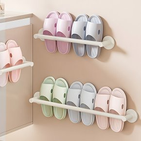 심플 욕실화 실내화 거치대 걸이 정리대 30cm