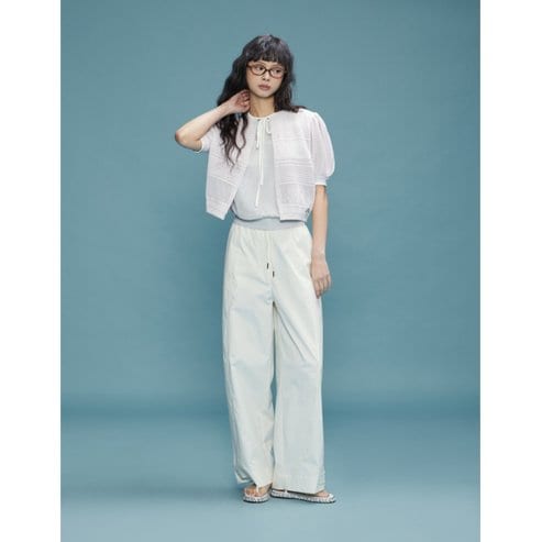 듀엘 리안 시스루 스트랩 가디건 D252KSL270
