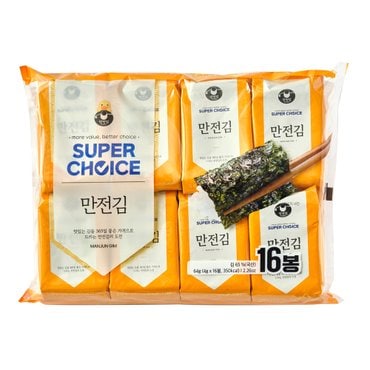 신세계 수산 슈퍼초이스 만전김16봉