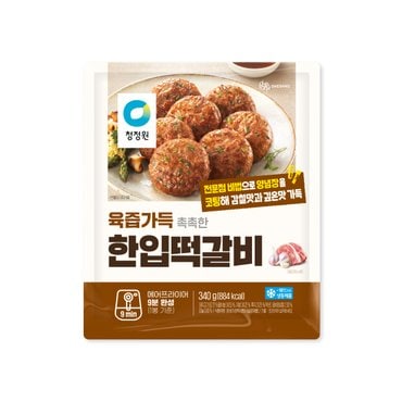 청정원 한입떡갈비 340g*3개(냉동)
