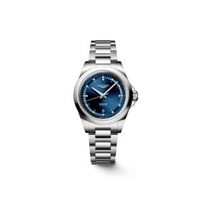 콘퀘스트 블루 다이얼 다이아 30MM L3.320.4.97.6