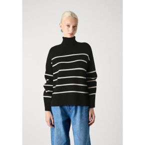 4994513 Selected Femme SLFKAMMA ROLL NECK - Jumper black/birch