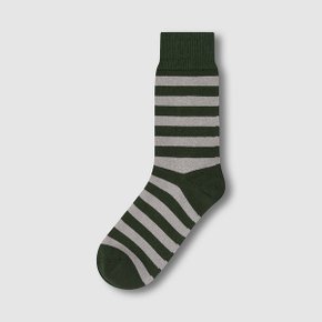 여 코튼 플레인 패턴 장목 양말 1족 J145403001041