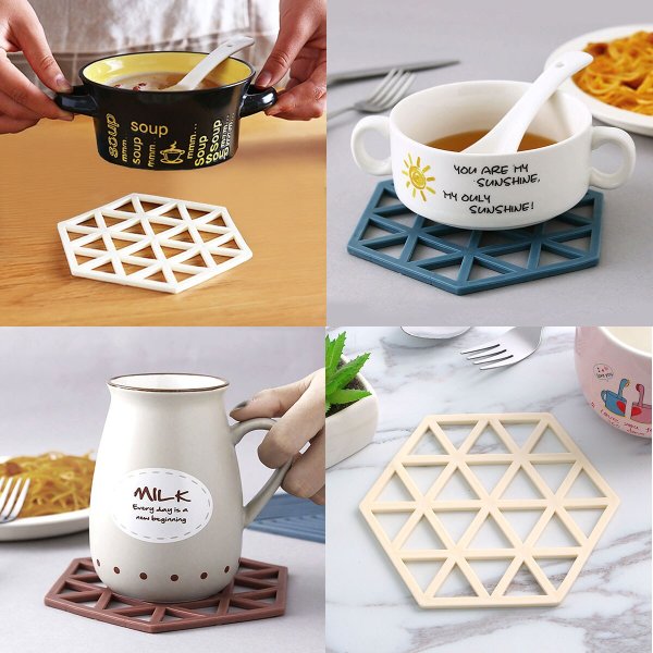 헥사곤 냄비받침 (3colors)