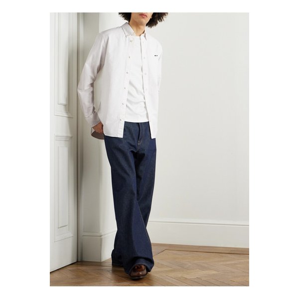 NN.07 콜비 5910 버튼다운 칼라 로고 자수 코튼 셔츠 46376663162844776