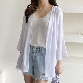 플리츠주름스판가디건 NOU979M601