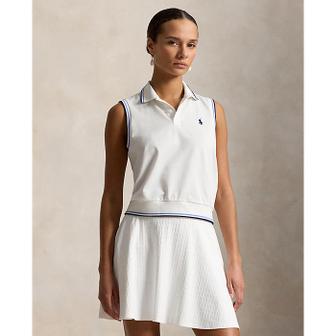 폴로 랄프 로렌 폴로 골프 여성 슬리브리스 폴로 셔츠(WMXGKNINB920383100)