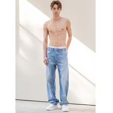 남성 90s 스트레이트핏 라이트블루 텐셀 데님(4RB948G)