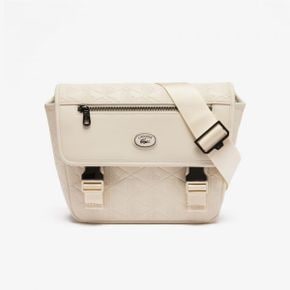 라코스테 스몰 Uberschlagtasche Nomogramme - BONE WHITE 9312162